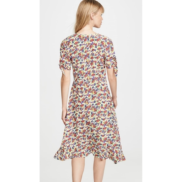 Faithfull the Brand Emilia midi dress,NWT,M - Picture 2 of 13